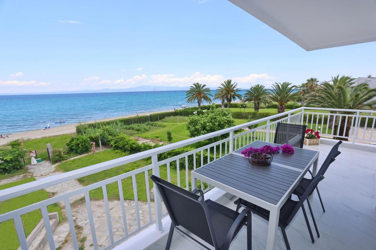 Beach Front Casa Elena Hanióti Kültér fotó