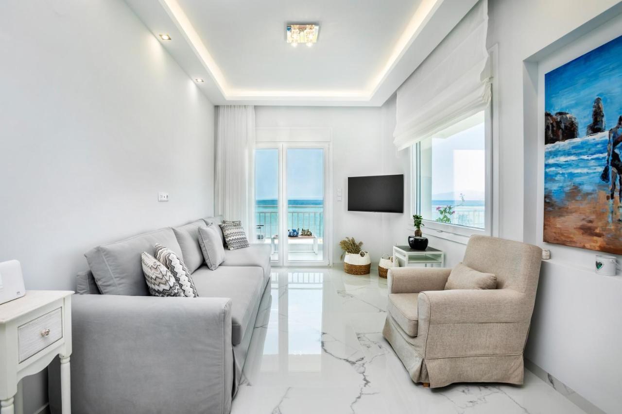 Beach Front Casa Elena Hanióti Kültér fotó