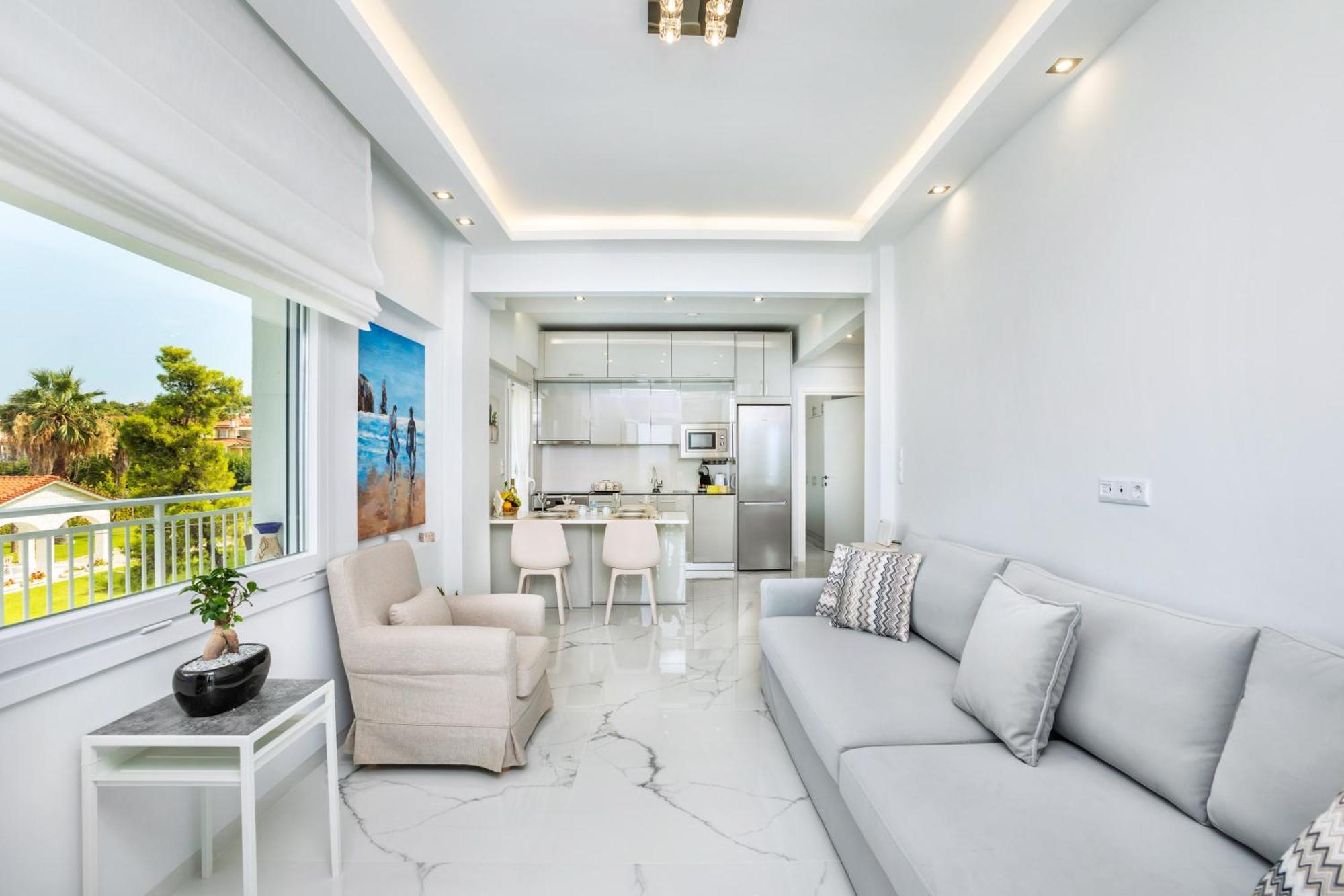 Beach Front Casa Elena Hanióti Kültér fotó