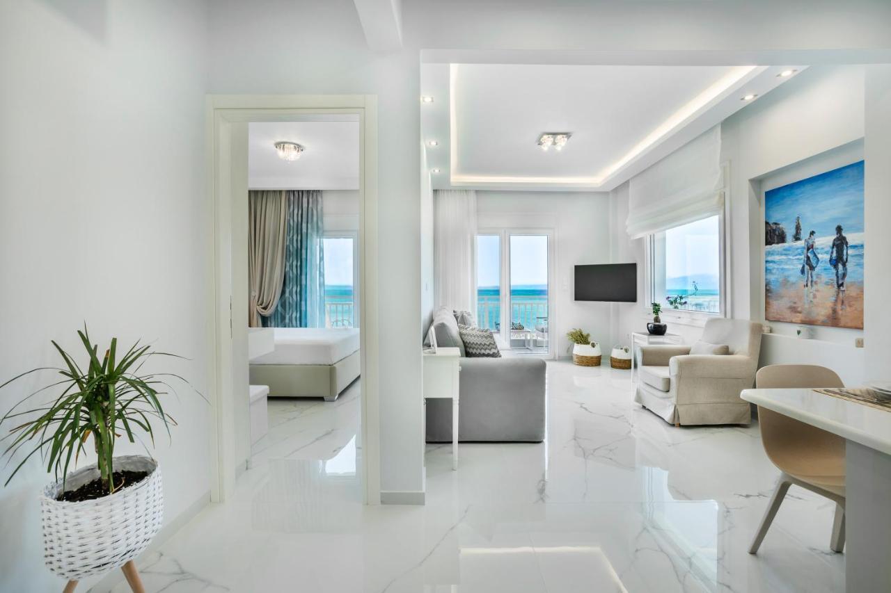 Beach Front Casa Elena Hanióti Kültér fotó