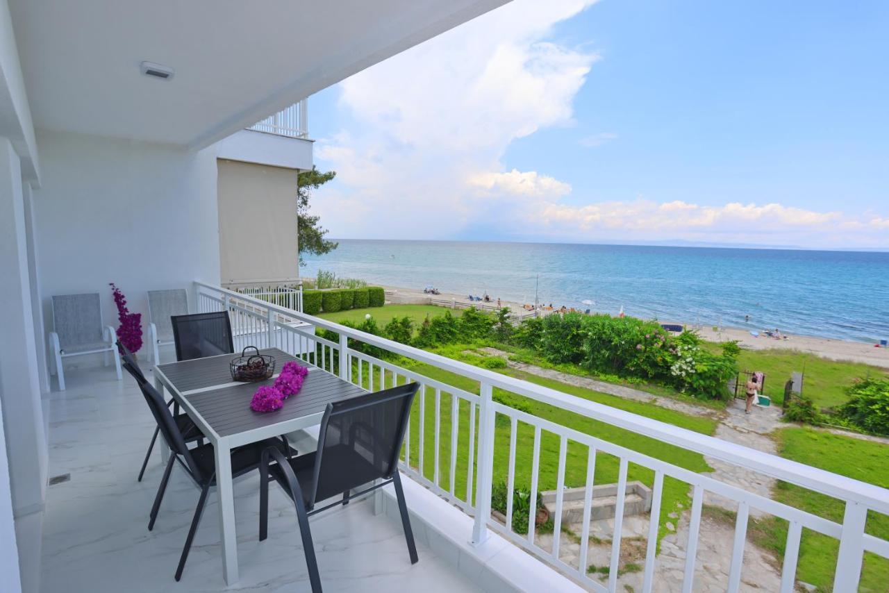 Beach Front Casa Elena Hanióti Kültér fotó