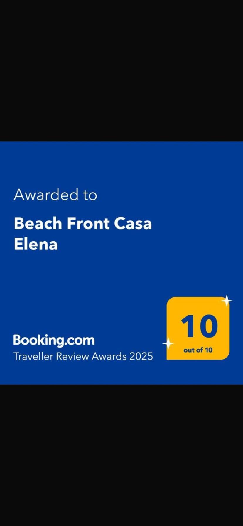 Beach Front Casa Elena Hanióti Kültér fotó